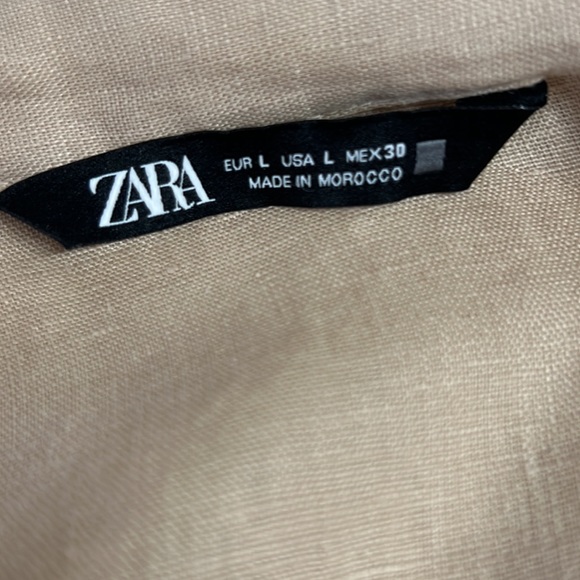 Zara linen shirt - Picture 4 of 4
